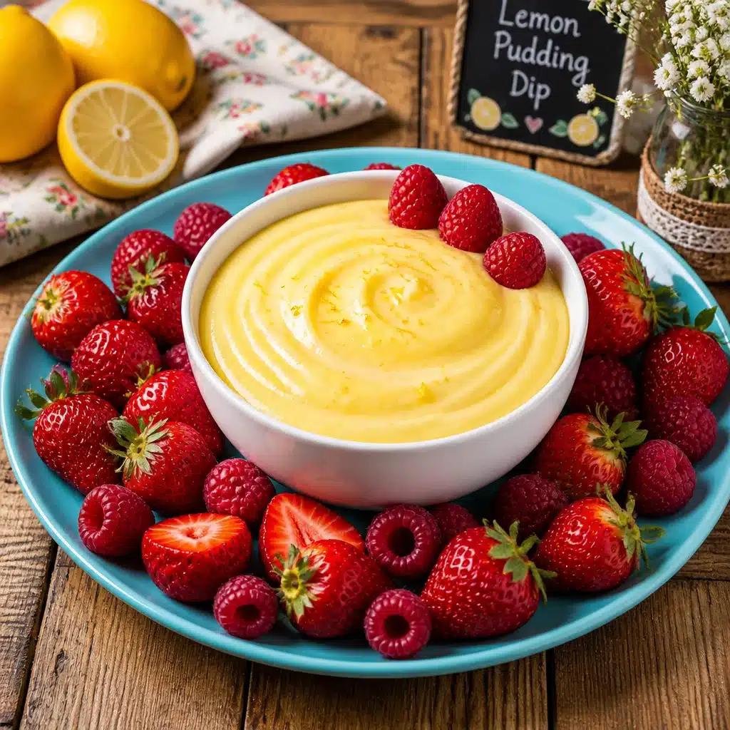 Deliciously Creamy Lemon Pudding Dip for Your Next Dessert Party 5 - Creamy Lemon Pudding Dip (Perfect Dessert Dip)