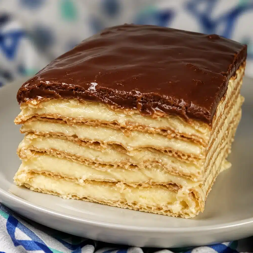 Deliciously Creamy Old-Fashioned Espresso Icebox Cake Recipe 6 Delicious Old-Fashioned Espresso Icebox Cake layered with chocolate wafers and creamy espresso filling.