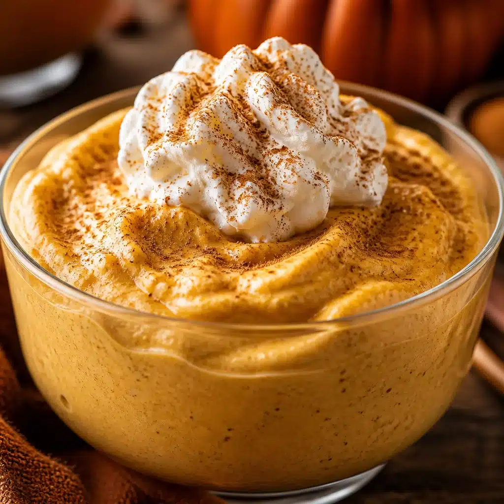 Creamy Pumpkin Ricotta Fluff dessert inspired by authentic Italian recipes.