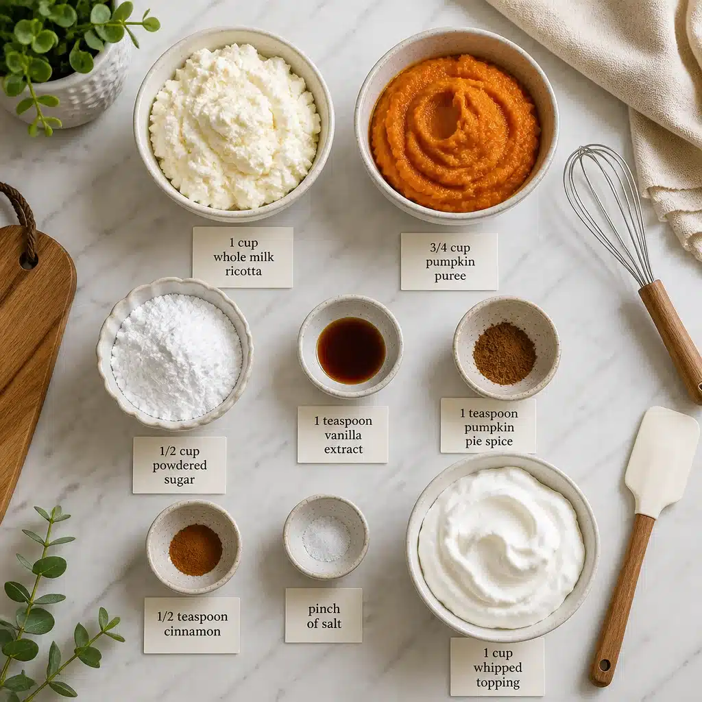 Deliciously Creamy Pumpkin Ricotta Fluff: A Cozy Italian Delight 6 - Creamy Pumpkin Ricotta Fluff (Authentic Italian-Inspired Recipe)