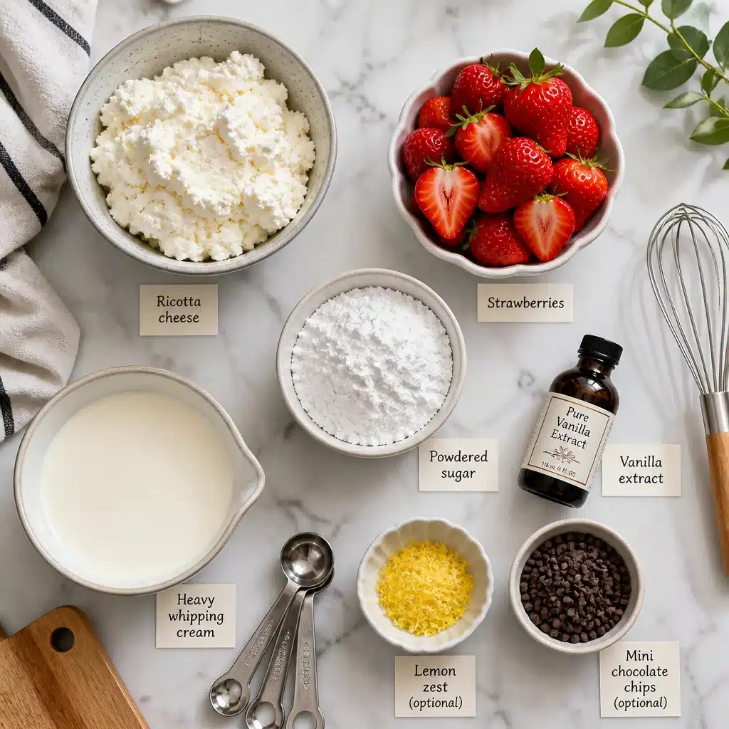Deliciously Creamy Strawberry Ricotta Fluff (Italian-Inspired Delight) 6 - Creamy Strawberry Ricotta Fluff (Authentic Italian-Inspired Recipe)