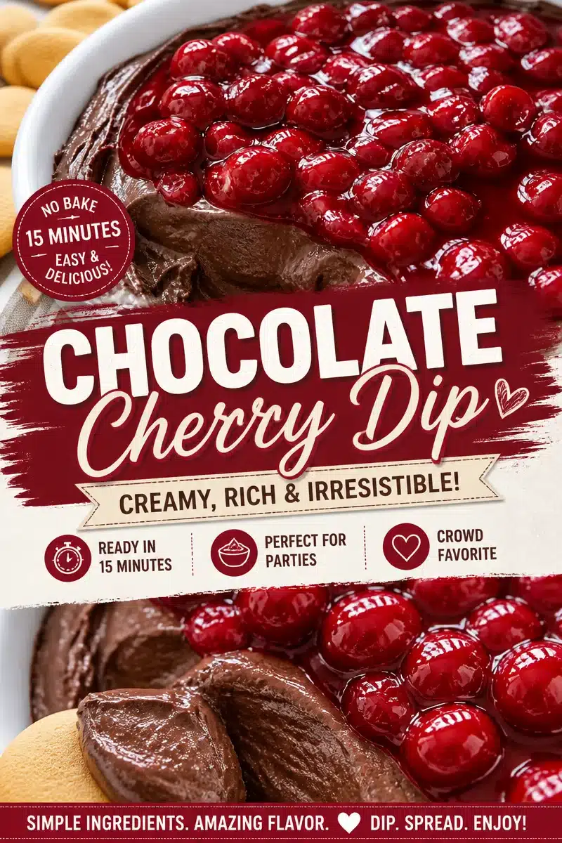 Deliciously Easy Creamy Cherry Pudding Dip (Perfect Dessert Dip) 10 - Creamy Cherry Pudding Dip (Perfect Dessert Dip)