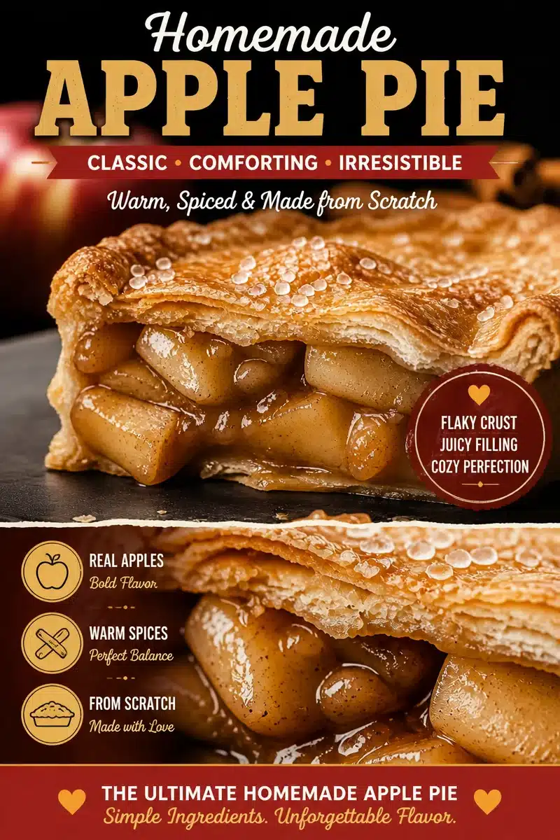Deliciously Easy Homemade Apple No Bake Pie (Vintage Style)