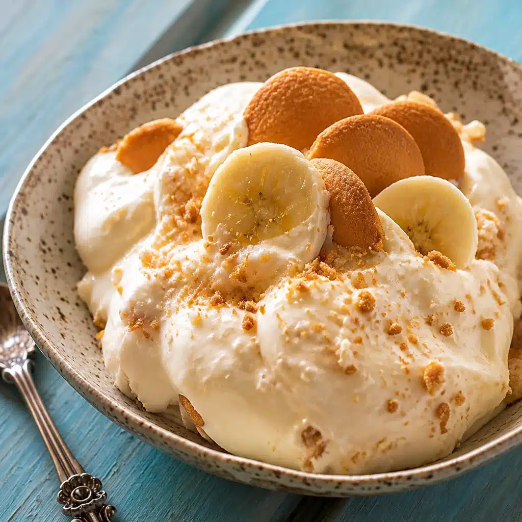 Deliciously Easy Homemade Banana Layered Dessert - A Vintage Treat 4 Homemade Banana Layered Dessert with vanilla pudding and fresh banana slices.