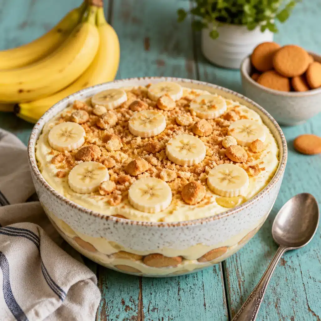 Deliciously Easy Homemade Banana Layered Dessert - A Vintage Treat 5 - Homemade Banana Layered Dessert (Easy Vintage Recipe)