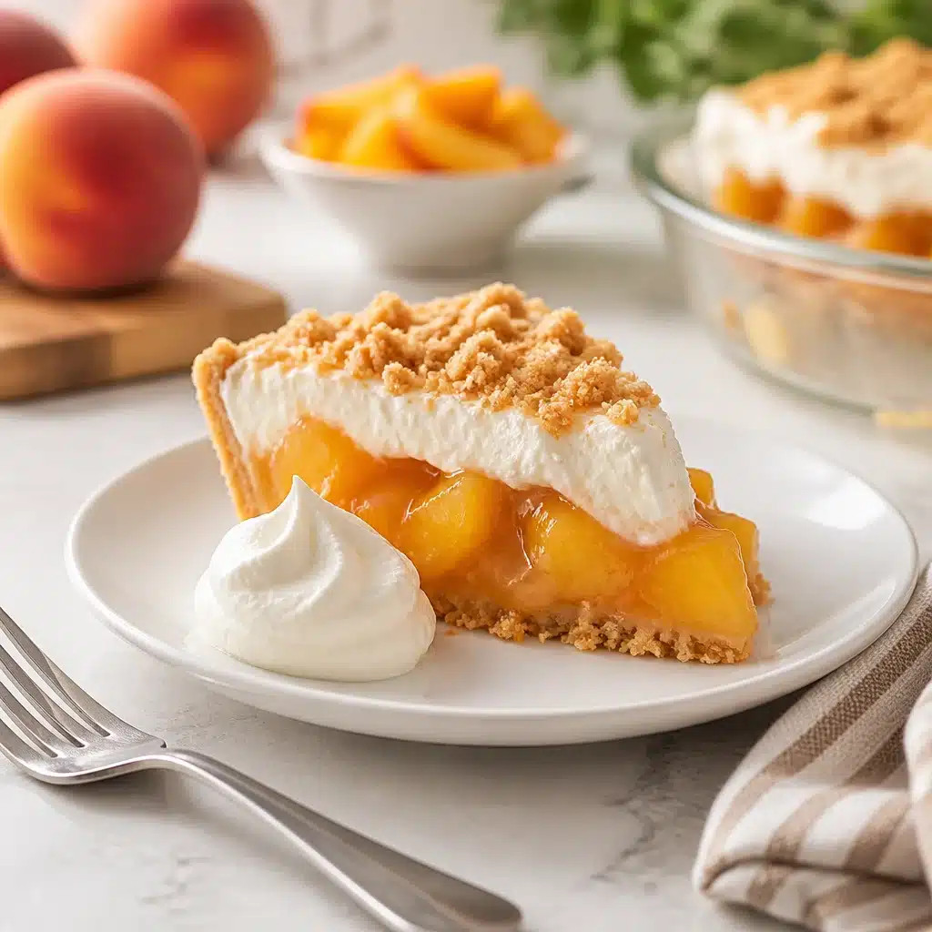 Deliciously Easy Homemade Peach No Bake Pie: A Vintage Delight 5 - Homemade Peach No Bake Pie (Easy Vintage Recipe)