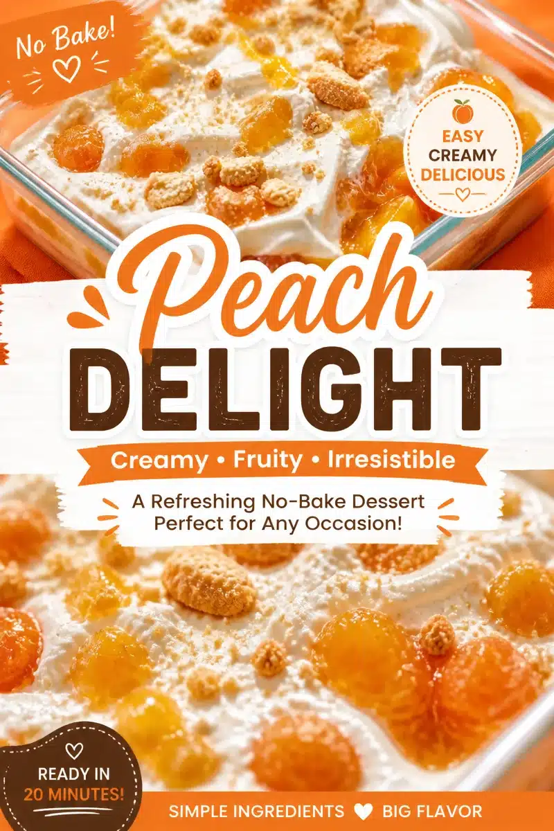 Deliciously Easy Homemade Peach Pudding: A Vintage Favorite