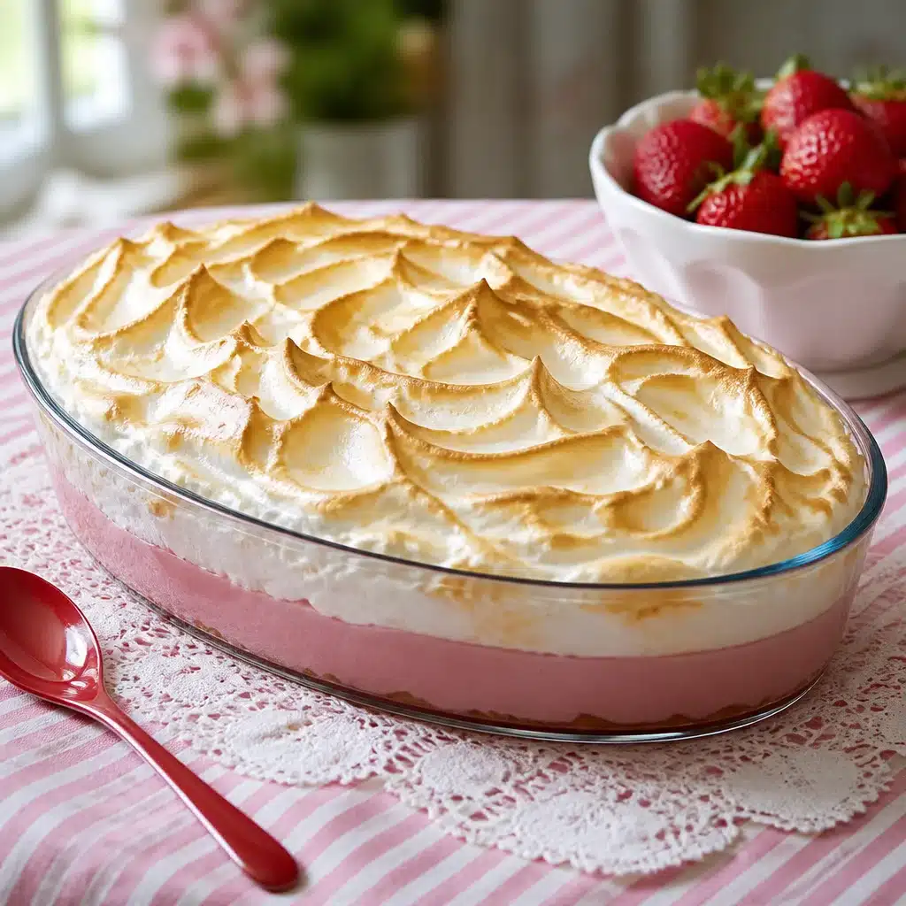 Deliciously Easy Homemade Strawberry Pudding - A Vintage Treat
