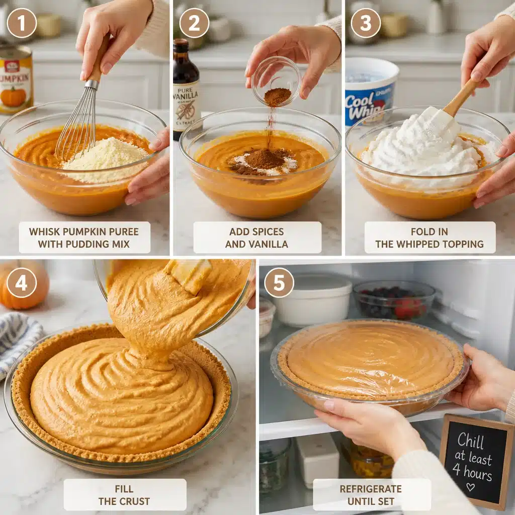 Deliciously Easy No-Bake Old-Fashioned Pumpkin Icebox Pie 9 Deliciously Easy No-Bake Old-Fashioned Pumpkin Icebox Pie