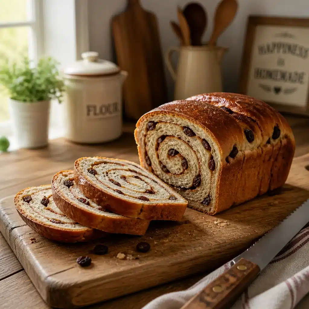 Deliciously Soft Homemade Cinnamon Swirl Raisin Bread Recipe 6 Homemade Cinnamon Swirl Raisin Bread