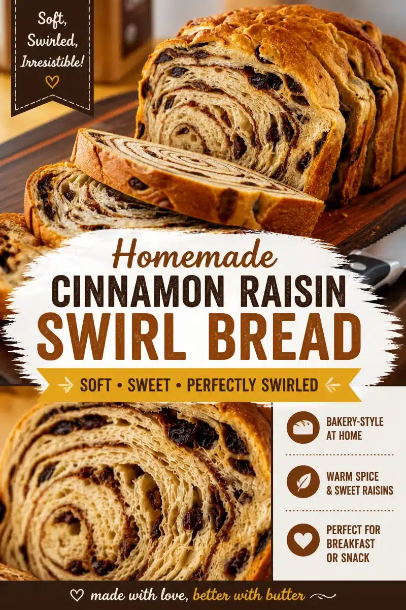 Deliciously Soft Homemade Cinnamon Swirl Raisin Bread Recipe 8 Deliciously Soft Homemade Cinnamon Swirl Raisin Bread Recipe