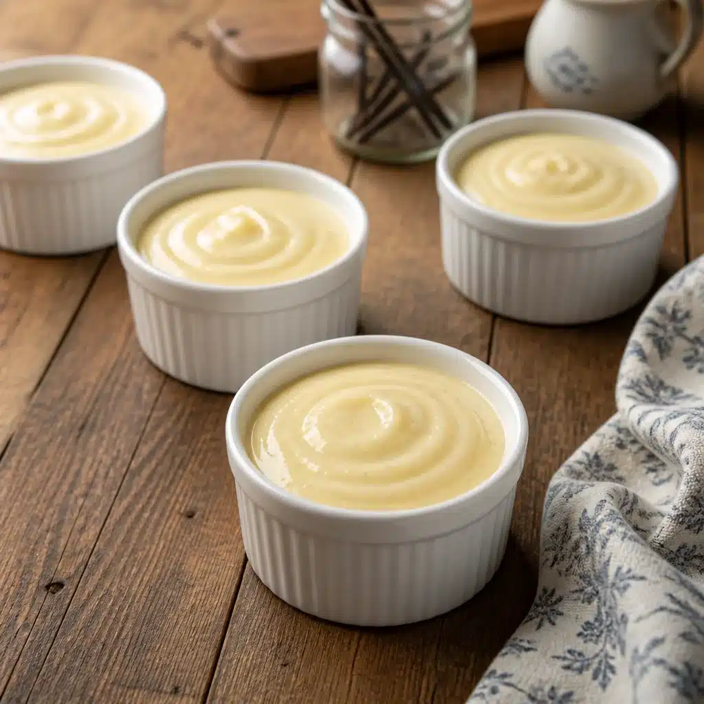 Delight in This Easy Vintage Recipe: Homemade Vanilla Pudding