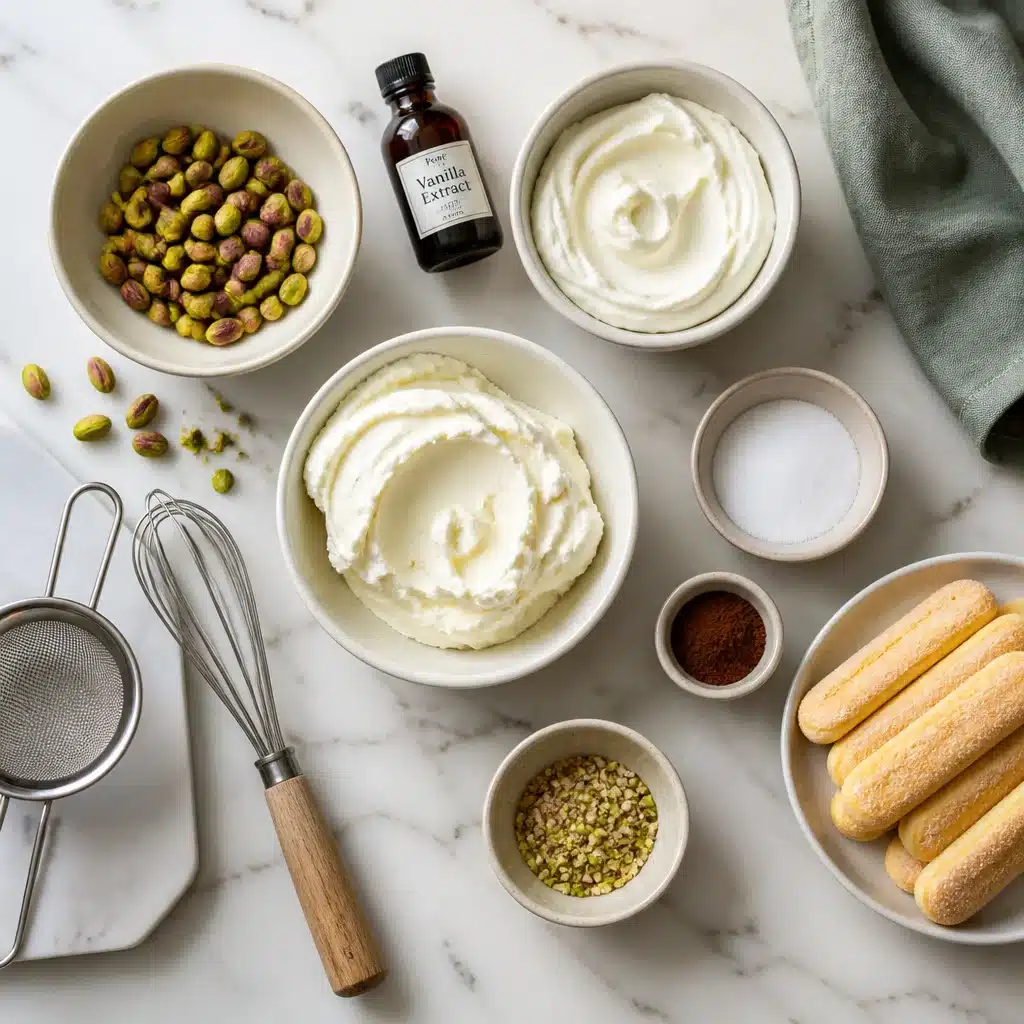 Delightful Creamy Pistachio Mascarpone Dessert - A Taste of Italy 6 Delightful Creamy Pistachio Mascarpone Dessert - A Taste of Italy