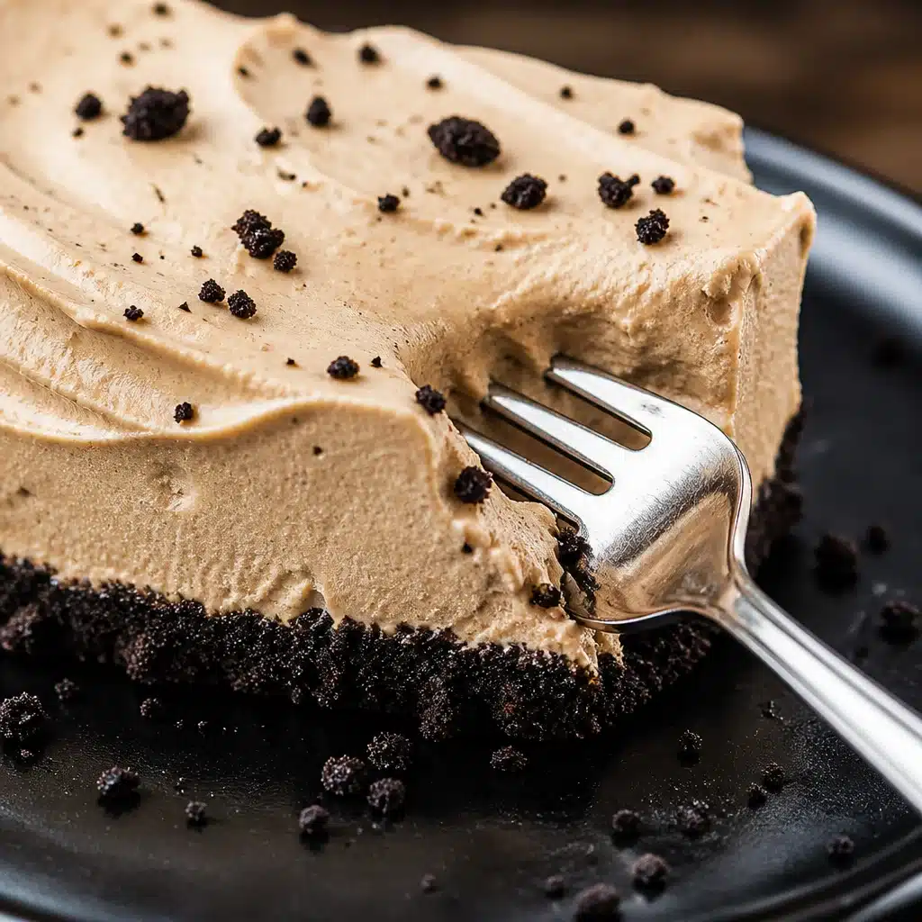 Delightful Old-Fashioned Mocha Icebox Pie - A No-Bake Treat! 5 Old-Fashioned Mocha Icebox Pie, a delicious no-bake dessert with chocolate and coffee layers.