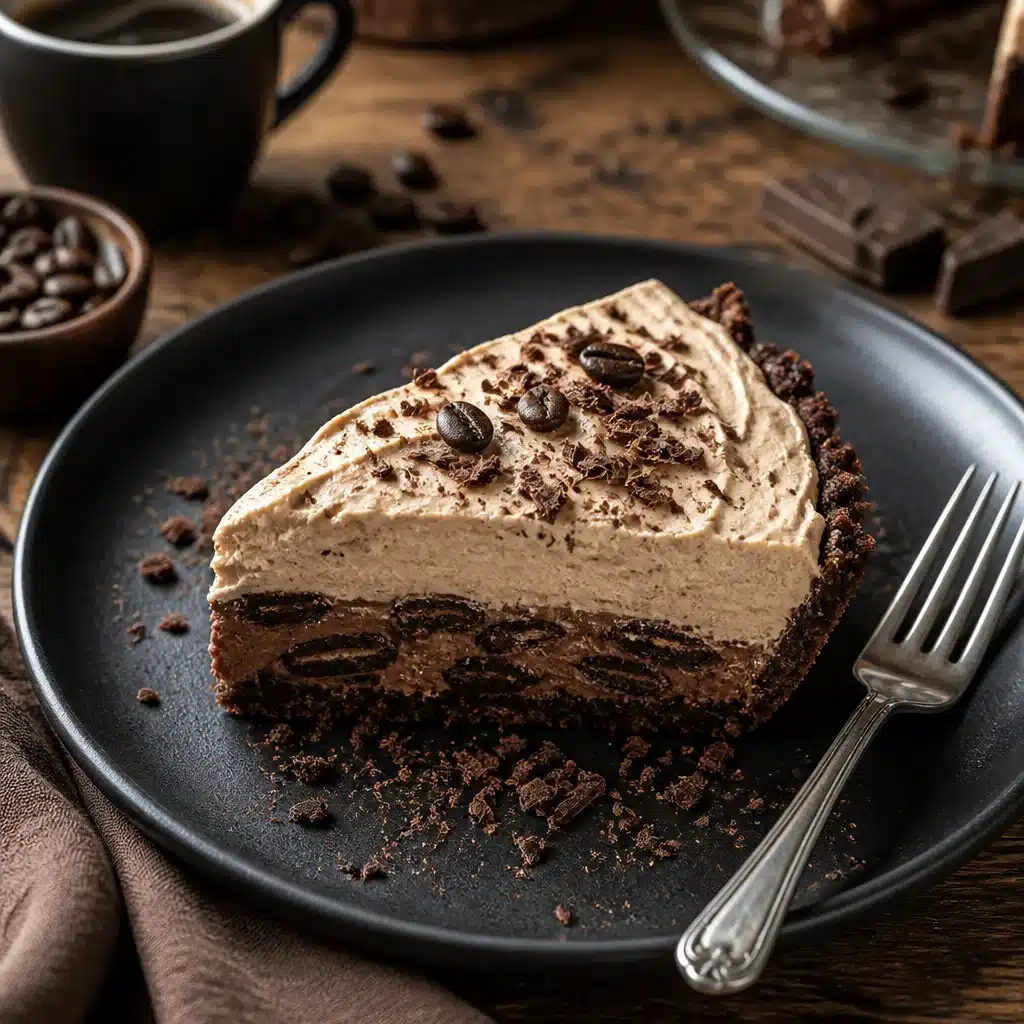 Delightful Old-Fashioned Mocha Icebox Pie - A No-Bake Treat! 6 - Old-Fashioned Mocha Icebox Pie (Easy No-Bake Recipe)