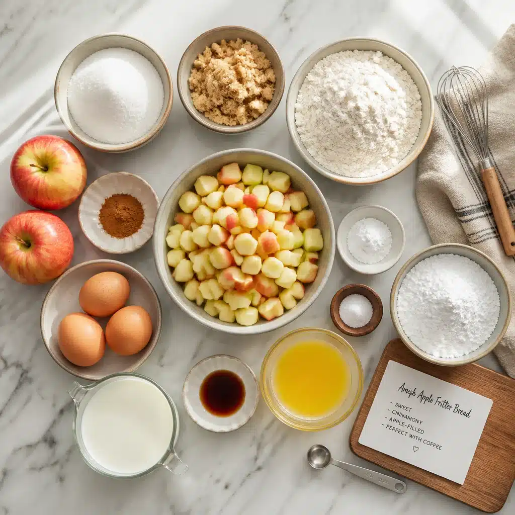Easy Amish Apple Fritter Bread
