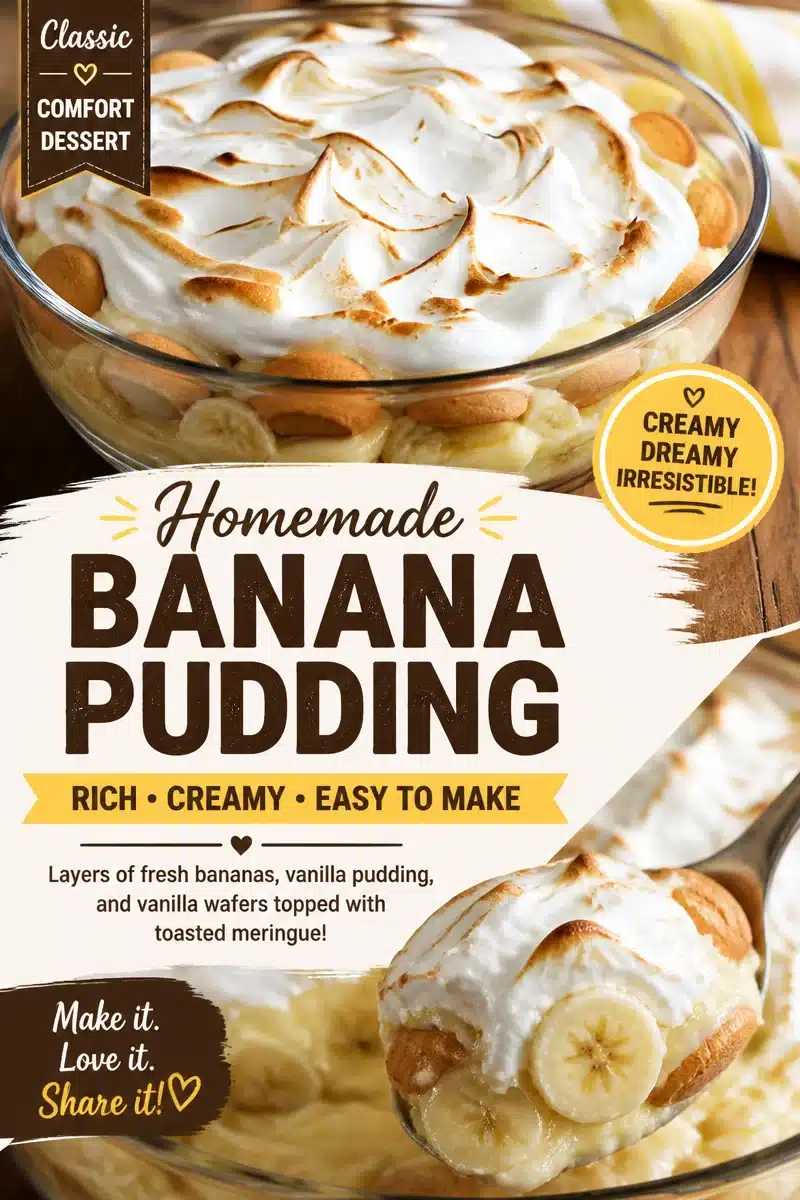 Easy Homemade Banana Custard – A Vintage Recipe You’ll Love