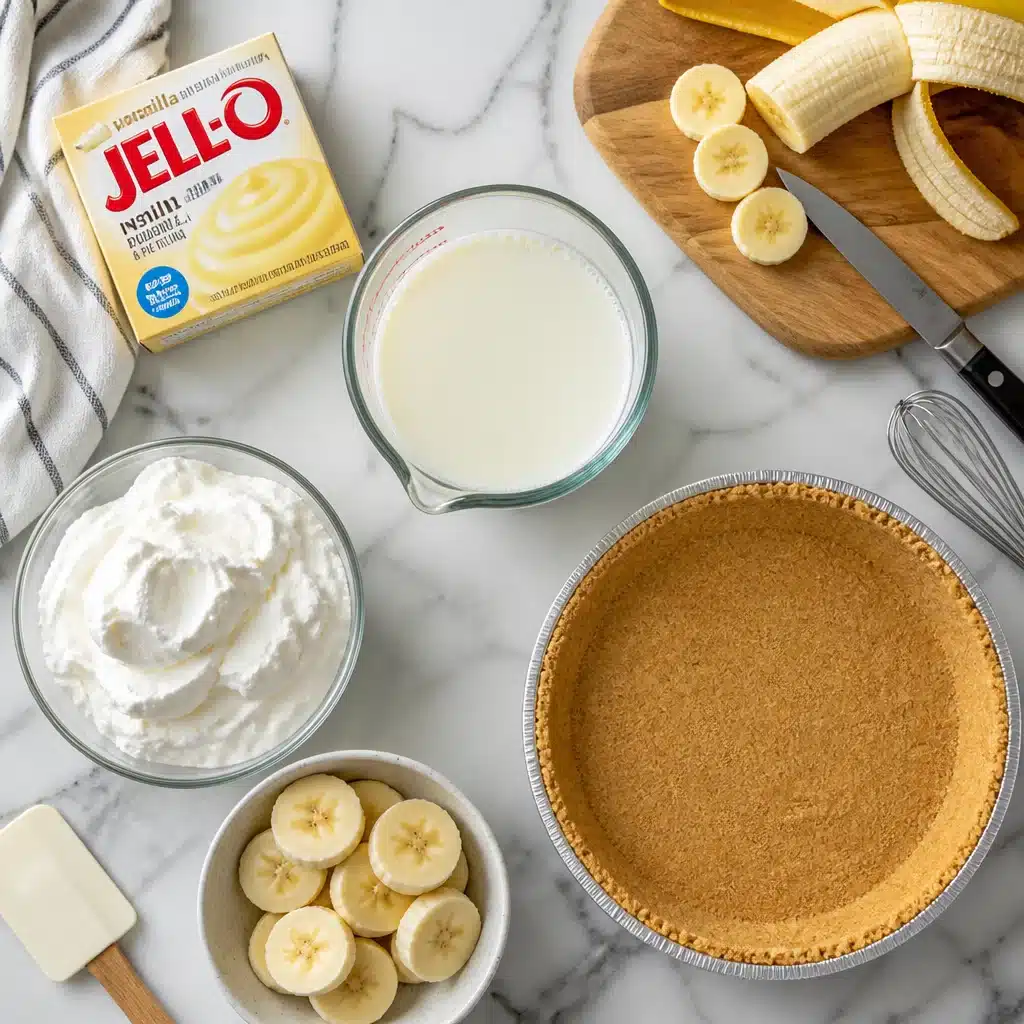 - Homemade Banana No Bake Pie (Easy Vintage Recipe)