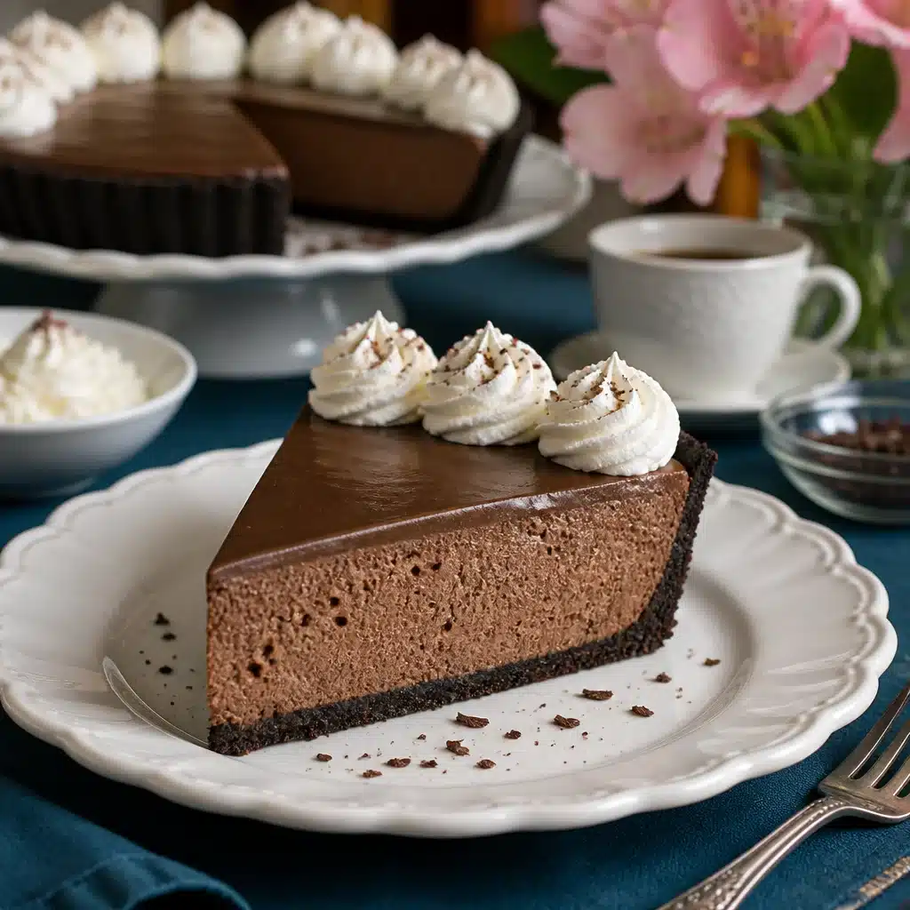 Easy Old-Fashioned Chocolate Icebox Pie: A No-Bake Delight! 7 - Old-Fashioned Chocolate Icebox Pie (Easy No-Bake Recipe)