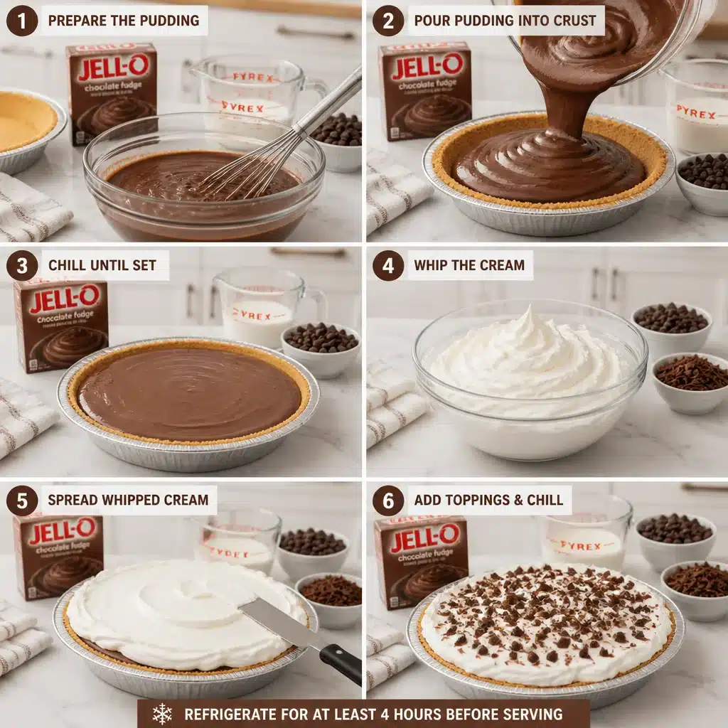 Easy Old-Fashioned Chocolate Icebox Pie: A No-Bake Delight! 9 Easy Old-Fashioned Chocolate Icebox Pie: A No-Bake Delight!