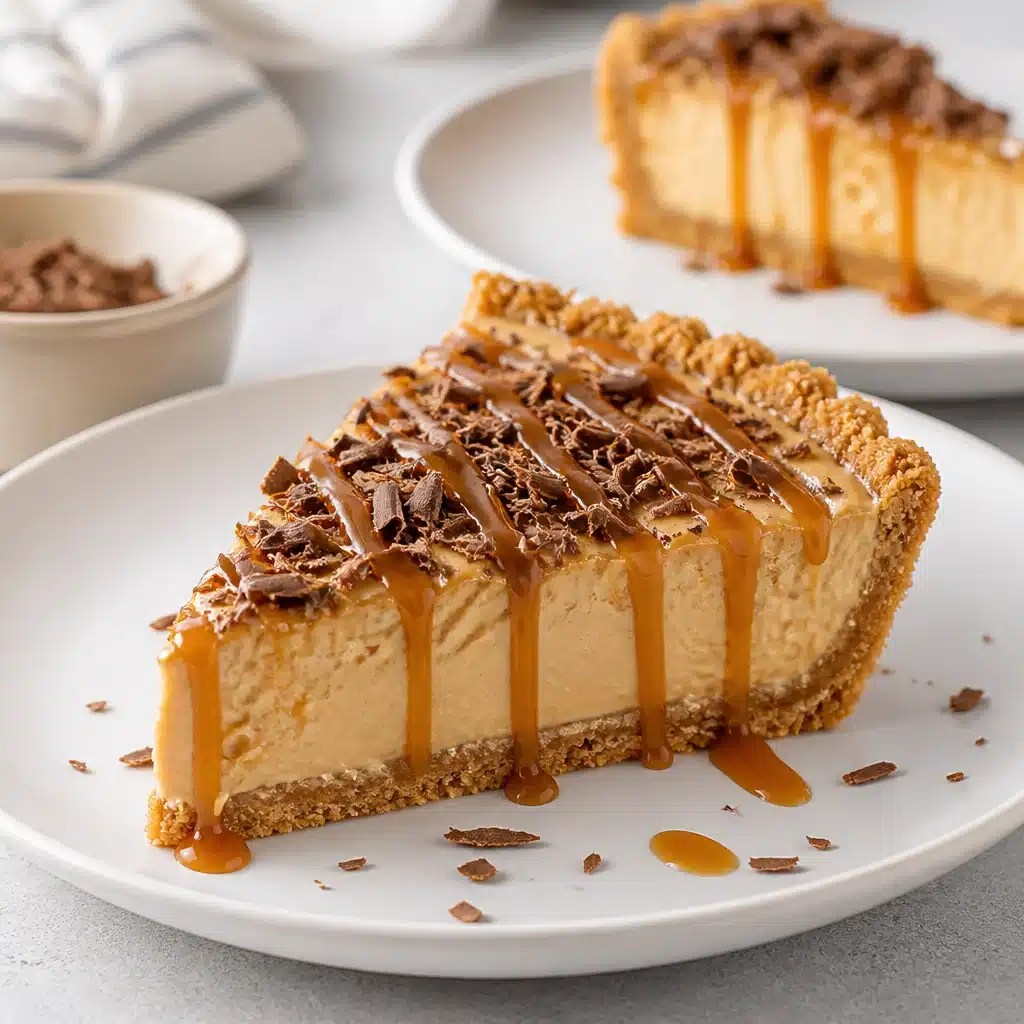 Homemade Caramel No Bake Pie - An Easy Vintage Delight
