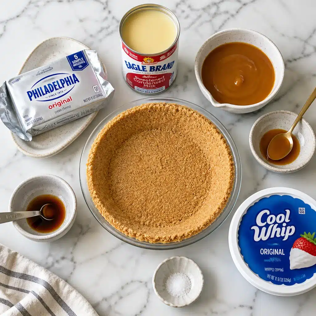 Homemade Caramel No Bake Pie - An Easy Vintage Delight