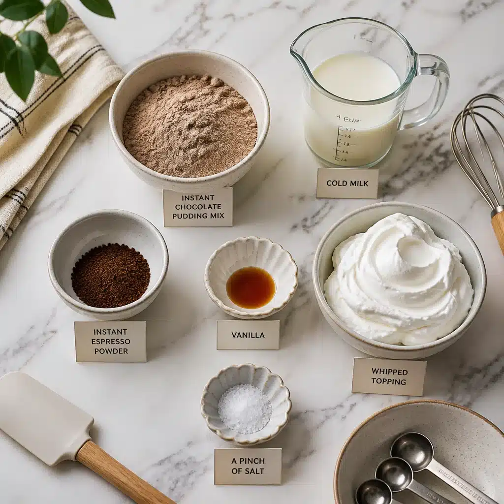 - Creamy Espresso Pudding Dip (Perfect Dessert Dip)