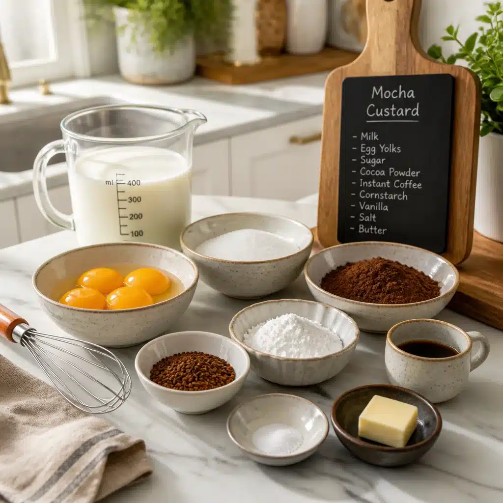 Indulge in Homemade Mocha Custard: A Simple Vintage Treat 6 - Homemade Mocha Custard (Easy Vintage Recipe)