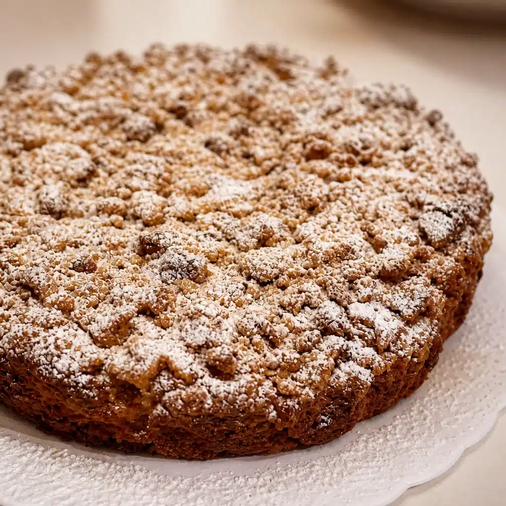 Delicious Apple Almond Ricotta Crumb Bars with a buttery almond topping.
