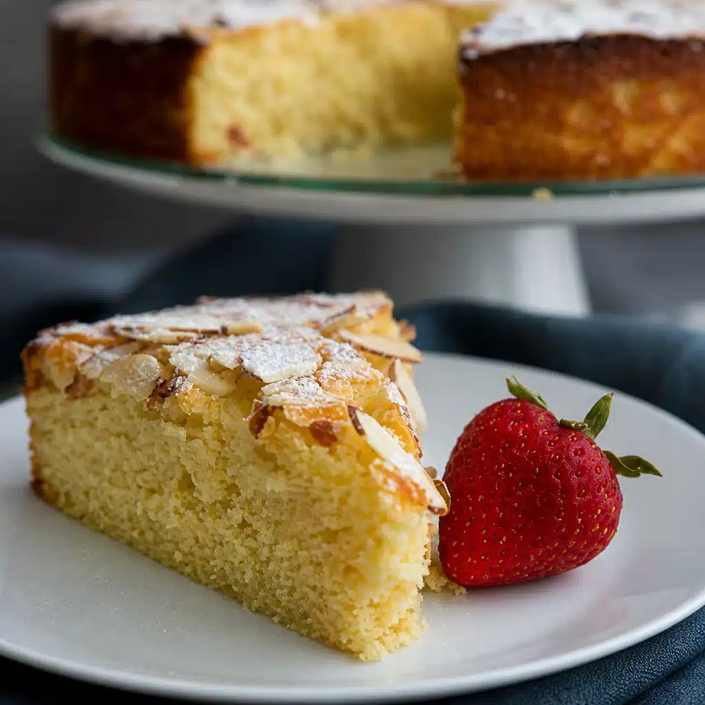Delicious Almond Ricotta Custard Cake You’ll Fall in Love With 6 Delicious Almond Ricotta Custard Cake with creamy texture and almond flavor