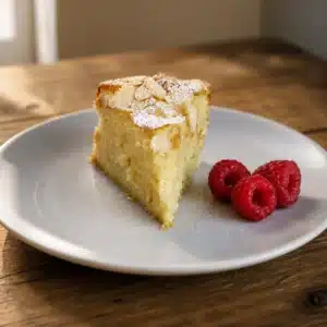 Delicious Lemon Almond Ricotta Cake, a moist gluten-free dessert bursting with citrus flavor.