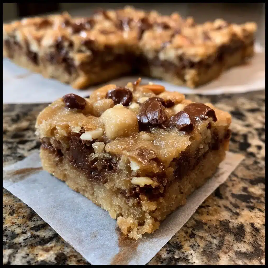 Almond Toffee Cookie Dough Bars 3 Almond Toffee Cookie Dough Bars