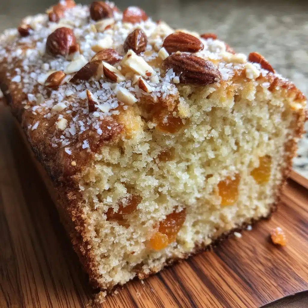 Apricot Almond Loaf Cake with Crunchy Sugar Top 4 Apricot Almond Loaf Cake with Crunchy Sugar Top