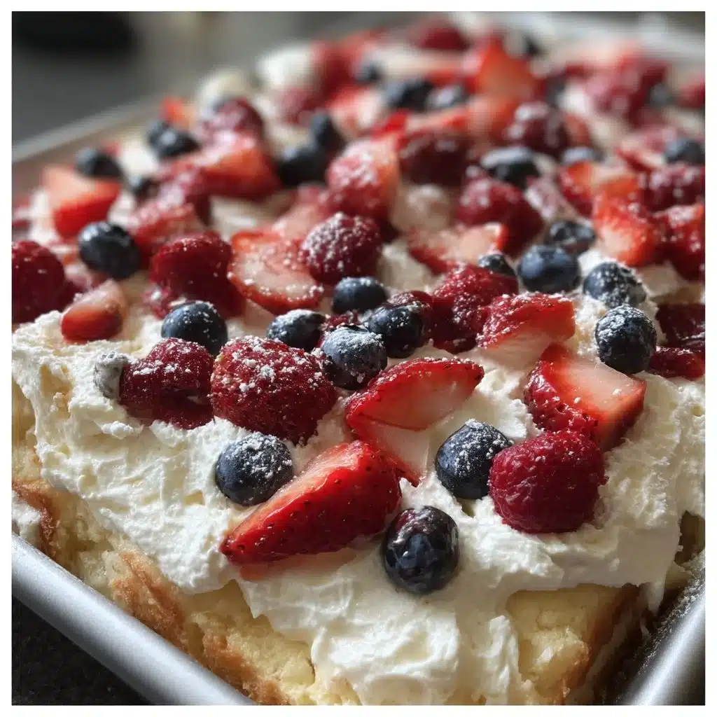 Berry Mascarpone Sheet Cake 3 Berry Mascarpone Sheet Cake