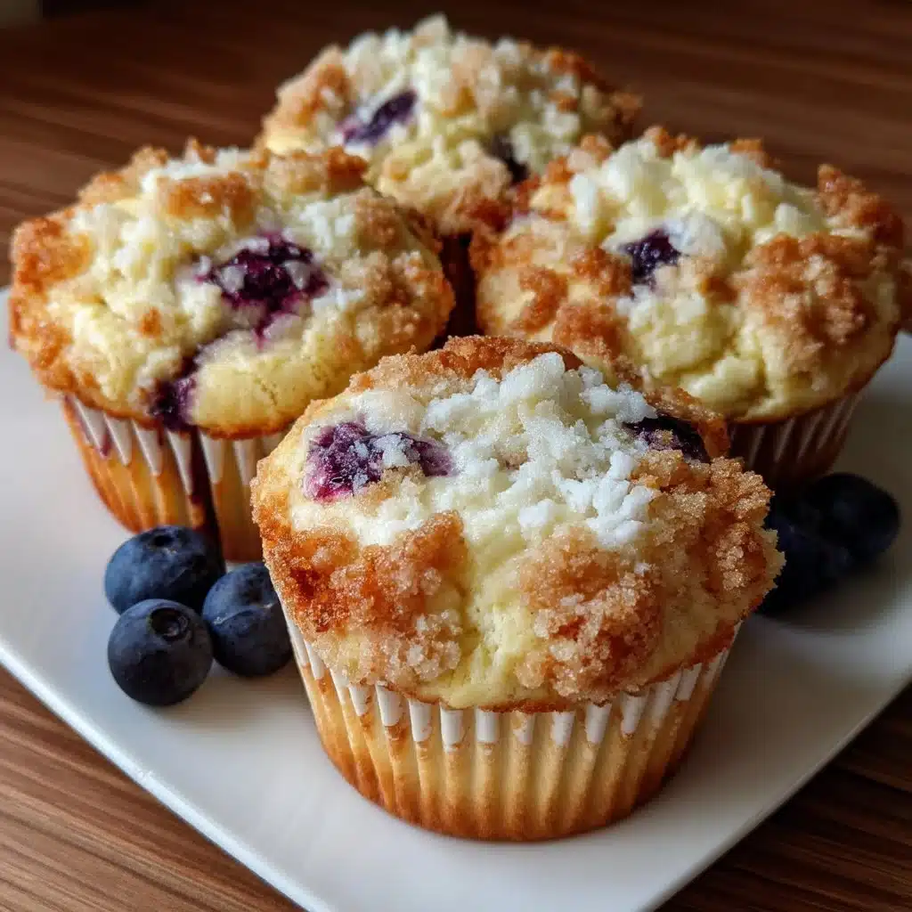 Blueberry Mascarpone Muffins 6 Blueberry Mascarpone Muffins