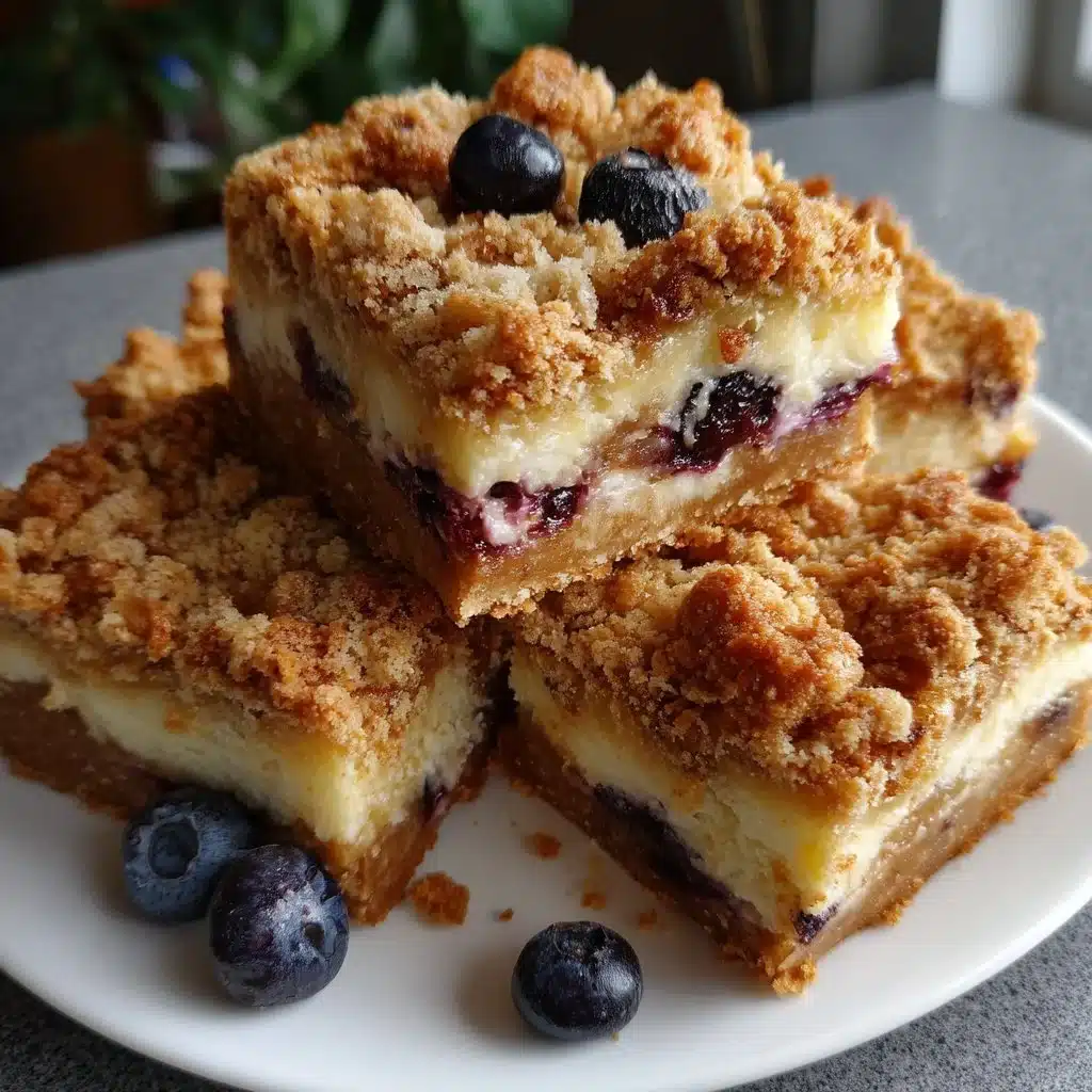 Blueberry Mascarpone Streusel Blondies 4 Blueberry Mascarpone Streusel Blondies