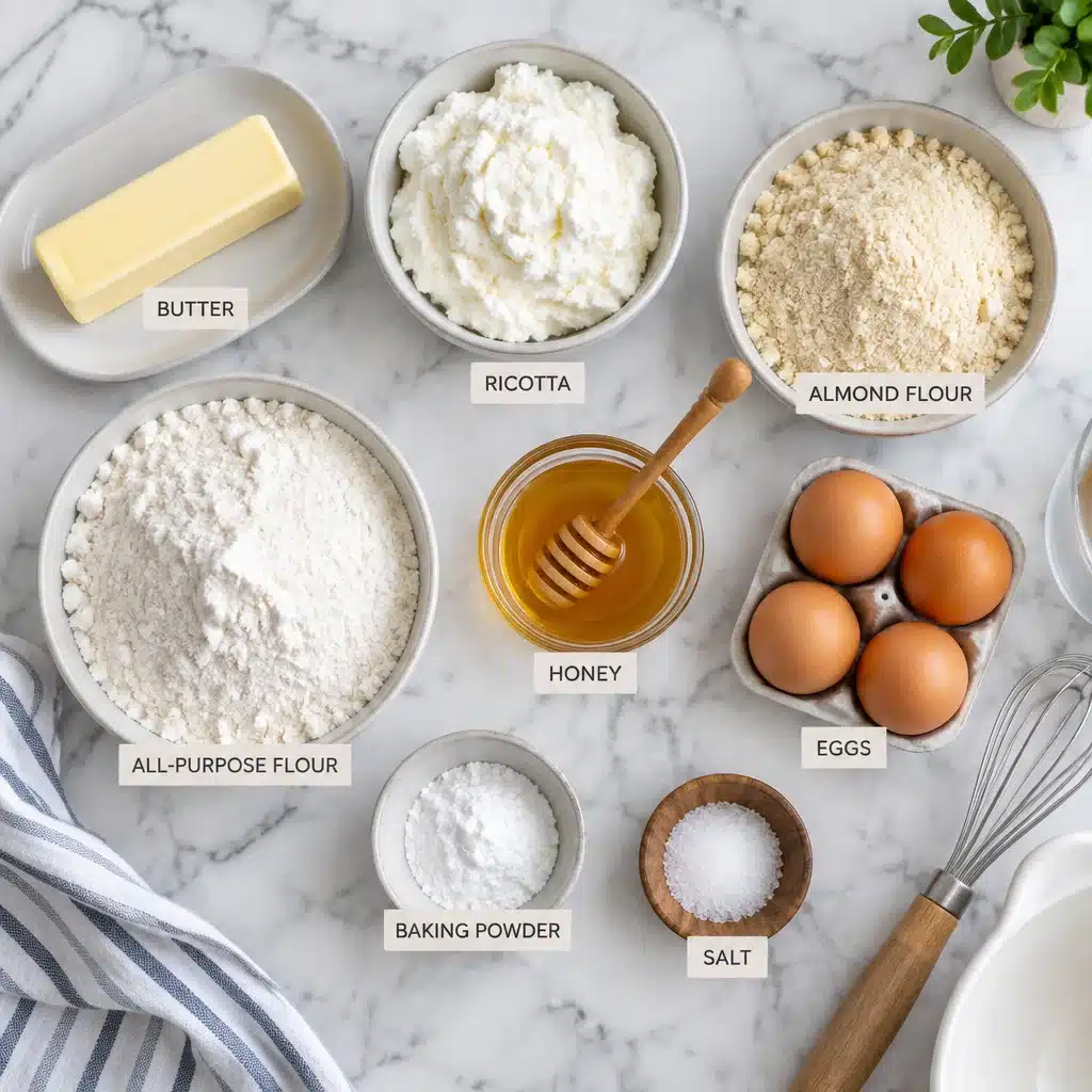 Brown Butter Almond Ricotta Cake with a Touch of Honey Bliss 8 Brown Butter Almond Ricotta Cake with a Touch of Honey Bliss