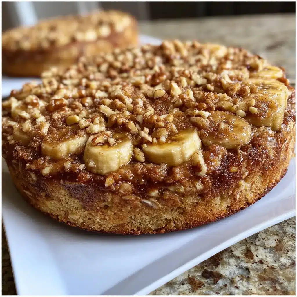 Brown Butter Banana Oat Cake with Cinnamon Crumble 4 Brown Butter Banana Oat Cake with Cinnamon Crumble
