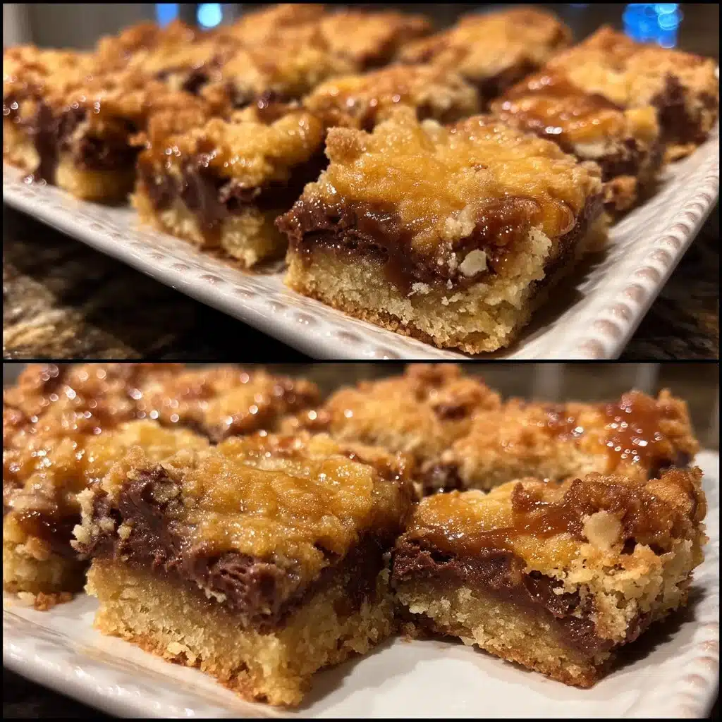 Chocolate Caramel Crumb Bars 4 Chocolate Caramel Crumb Bars