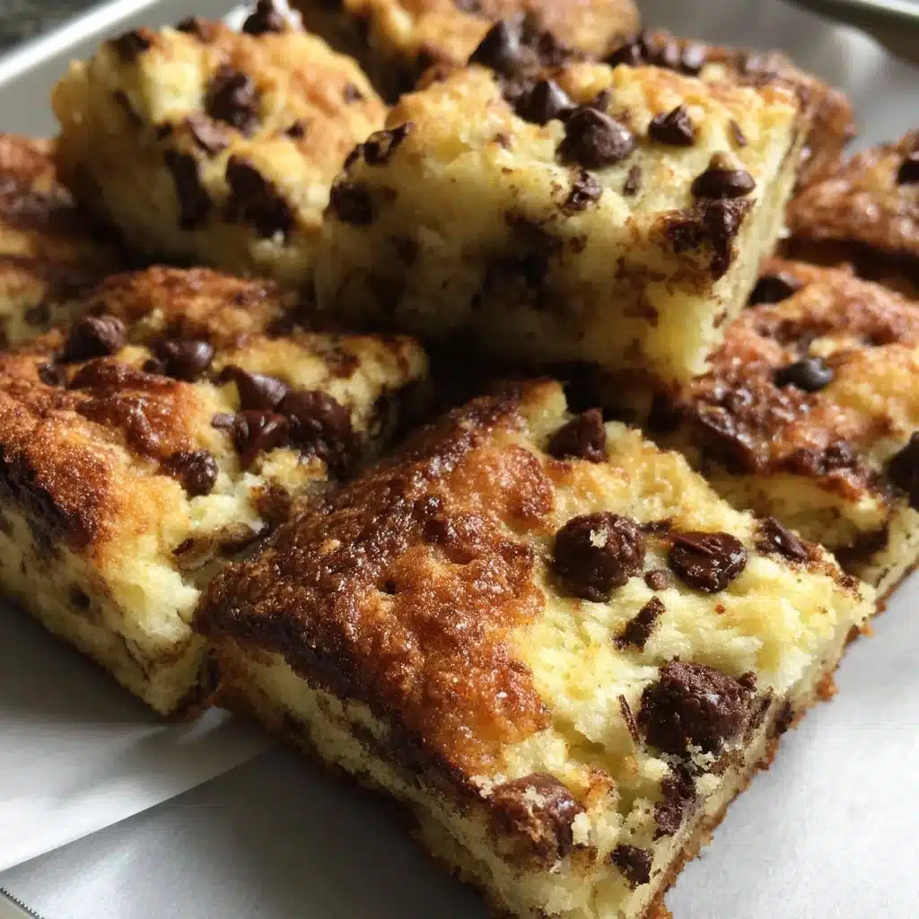 Chocolate Chip Ricotta Breakfast Squares