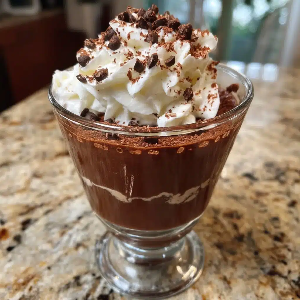 Chocolate Espresso Pudding Parfaits