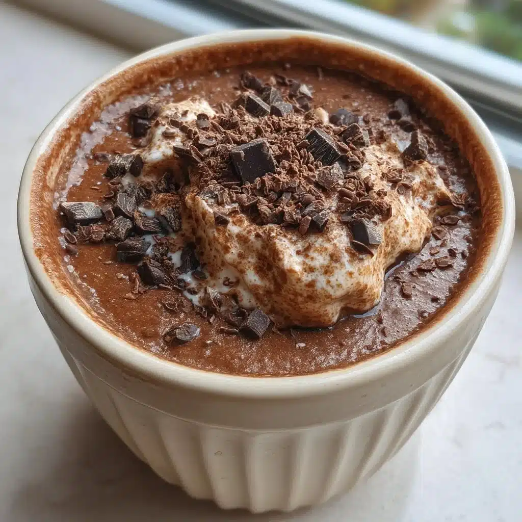 Chocolate Espresso Ricotta Protein Pudding 6 Chocolate Espresso Ricotta Protein Pudding