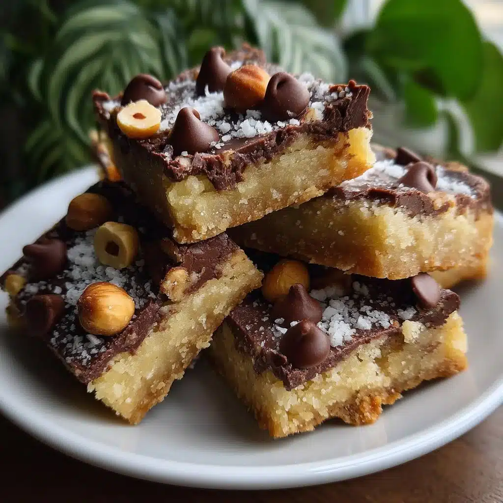 Chocolate Hazelnut Shortbread Bars 4 Chocolate Hazelnut Shortbread Bars