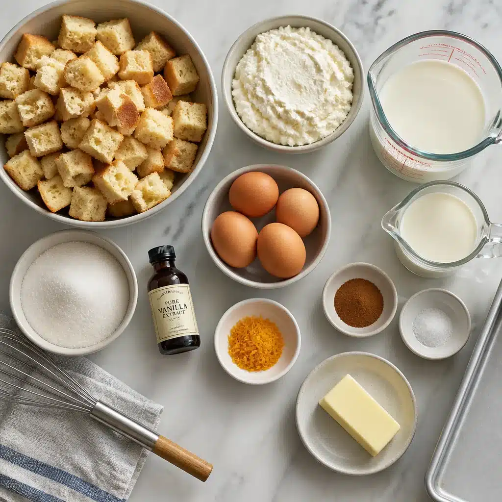 Comforting Old-Fashioned Ricotta Bread Pudding with a Twist 7 Comforting Old-Fashioned Ricotta Bread Pudding with a Twist