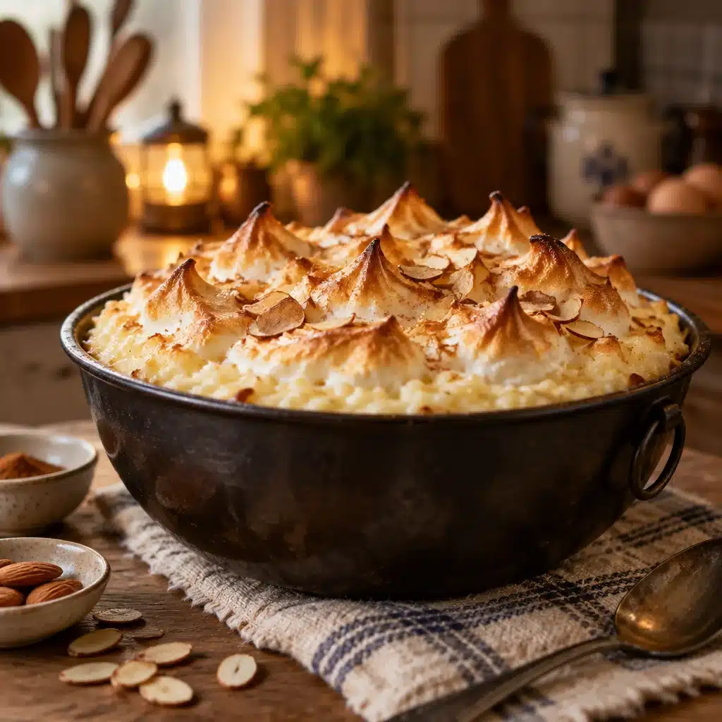 Creamy Old-Fashioned Almond Rice Pudding for Cozy Nights