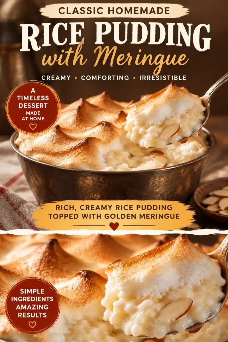 Old-Fashioned Almond Rice Pudding