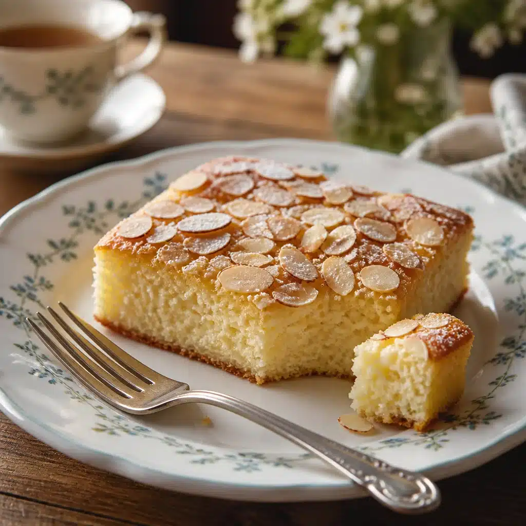 Rustic Almond Ricotta Bars