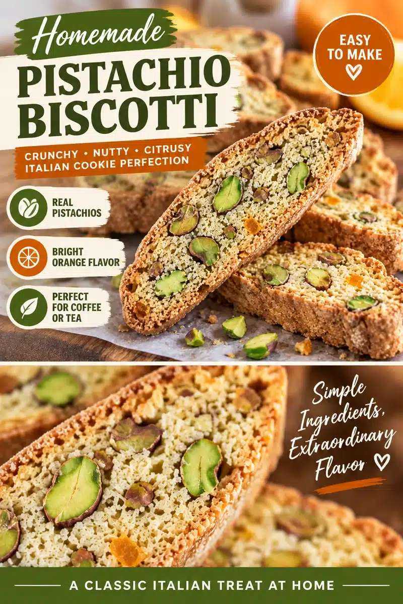 Deliciously Crunchy Pistachio Orange Biscotti to Savor 10 Pistachio Orange Biscotti
