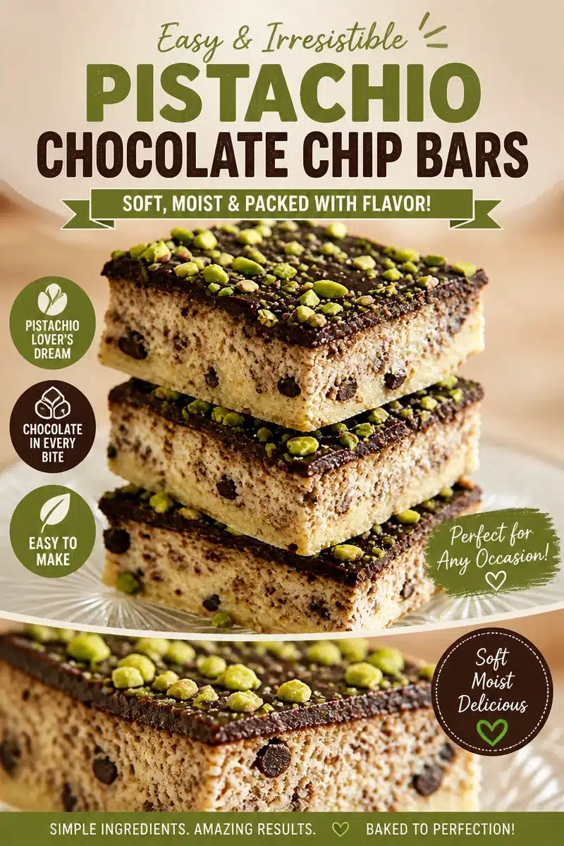 Deliciously Dreamy Pistachio Almond Ricotta Bars to Savor