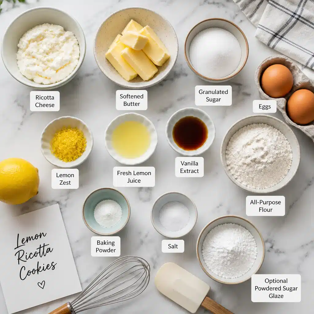 Deliciously Soft Lemon Ricotta Cookies You’ll Adore